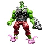 Marvel Legends Series Professor Hulk, Incredible Hulk Comics Collectible 6-Inch Scale Action Figure Set