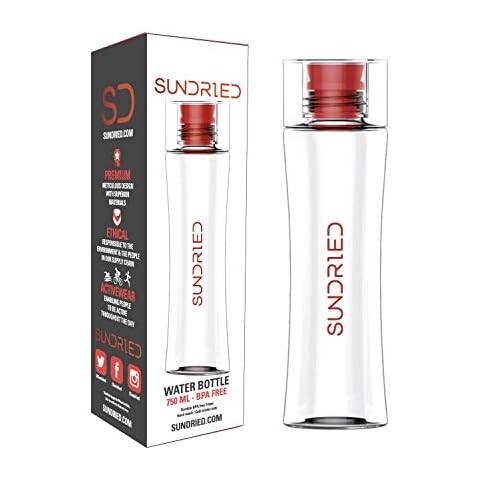 Sundried BPA Free Leakproof Outdoor, Sports, Fitness & Gym Water Bottle 750ml Cover