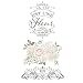Prima Marketing 655350632878 La Vie Est Une Fleur Redesign Transfer, Mixed