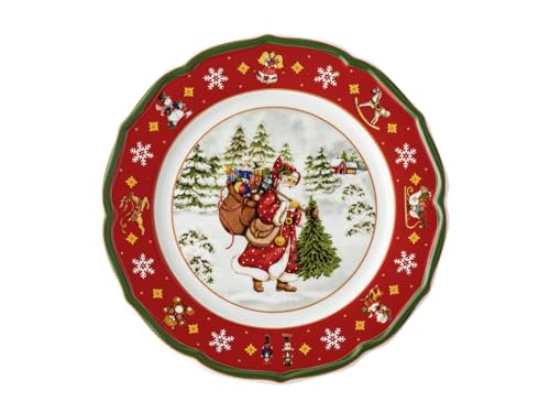 Teller flach 22 cm Happy Wintertime 22,00 CM