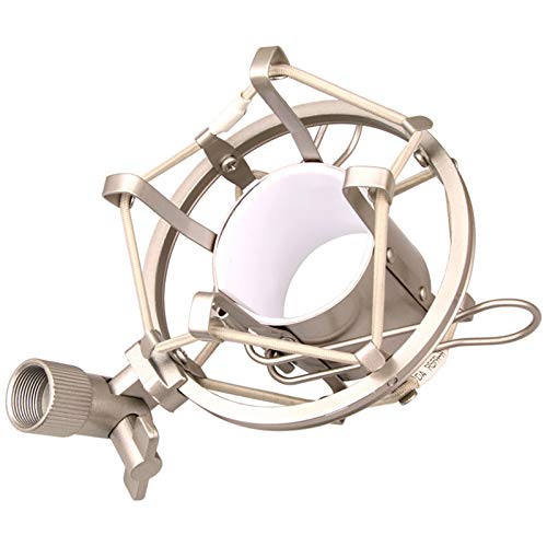 Miwayer Universal Microphone Shock Mount,Most Advanced Cobweb Anti-Vibration Structure Compatible With 1.8-2.1"(48-54Mm) Large Diameter Condenser Mics, Like At 2020 Usb Mxl440 550 Rode Nt1 #TOP1