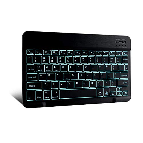 Boxwave Keyboard Compatible With Galaxy Tab S2 (9.7) (Keyboard By Boxwave) - Slimkeys Bluetooth Keyboard - With Backlight, Portable Keyboard W/Convenient Back Light - Jet Black #TOP1