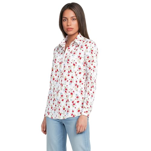 Image of Lands' End Women's Pinwale Cord Long Sleeve Shirt