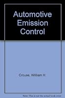 Automotive Emission Control 0070146403 Book Cover