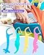 NETONDA Zahnseide Kinder 160 Stück Zahnseide Sticks Kinder Dental Floss mit Kindergerechtem Griff Flossers Kids mit 4 Bunte Griffe in Tierformen - Wachsfrei, Fluorfrei, Bunte Farben (4x40 Stk)