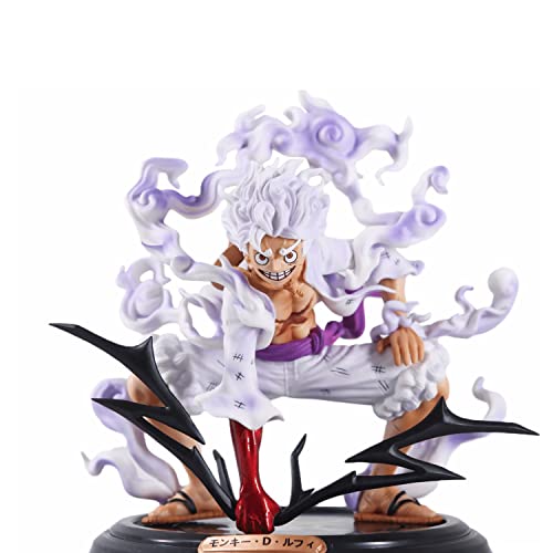 Japanese Anime Figure Gear 5 Monkey D. Luffy Statue Realistic Cartoon Character Model Ornament