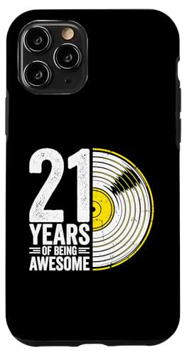 21 Years Of Being Awesome 21�΂̒a���� ���y�v���f���[�T�[ �X�}�z�P�[�X iPhone 11 Pro �p