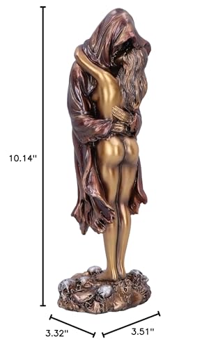Figura Nemesis Now Reaper de Resina Bronce 26cm miniatura 7