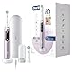 Oral-B iO Series 9 Elektrische Zahnbürste/Electric Toothbrush, 2 Aufsteckbürsten, 7 Putzmodi, Zahnpflege, Farbdisplay, Lade-Reiseetui, rose quartz