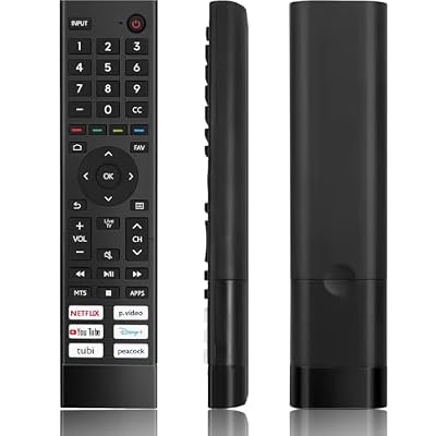 Universal Remote Control Replacement for Hisense TV, Compatible for Hisense Google 4K UHD Android Smart TVs (NO Voice Function)