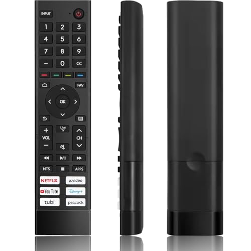 Universal Remote Control Replacement for Hisense TV, Compatible for Hisense Google 4K UHD Android Smart TVs (NO Voice Function)