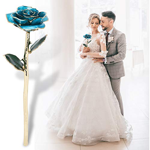 Blue-Rose-Dipped-Gold-Golden-Plated-Forever-Eternal-Rose-Flower-with-Crystal-Stand-for-Her-Mothers-Day-Christmas-Birthday-Valentines-Day-Gift-for-Wife-Mom-Girlfriend-Daughter