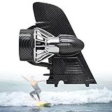 【Installation rapide】 Conçu pour la polyvalence, avec des options de montage universelles et un kit complet, l'aileron électrique se fixe solidement à l'aide d'anneaux en laiton ou de clips. Choisissez la méthode la mieux adaptée à votre planche.