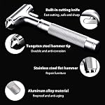 ZIBUYU® 2 in 1 Car Emergency Safety Hammer Tool - Glass Cutter - Image 3