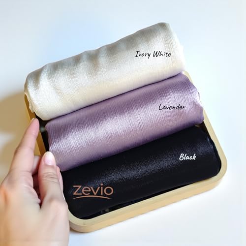 Image of Premium Muna Satin Hijab | Pack of 3 | 200 cm x 70 cm | Elegant Choice for All Occasions - Parties, Weddings & Festivals |