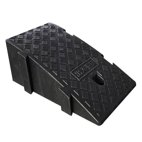 Rampa portátil de plástico para bordillo 7.5 in negro miniatura 1