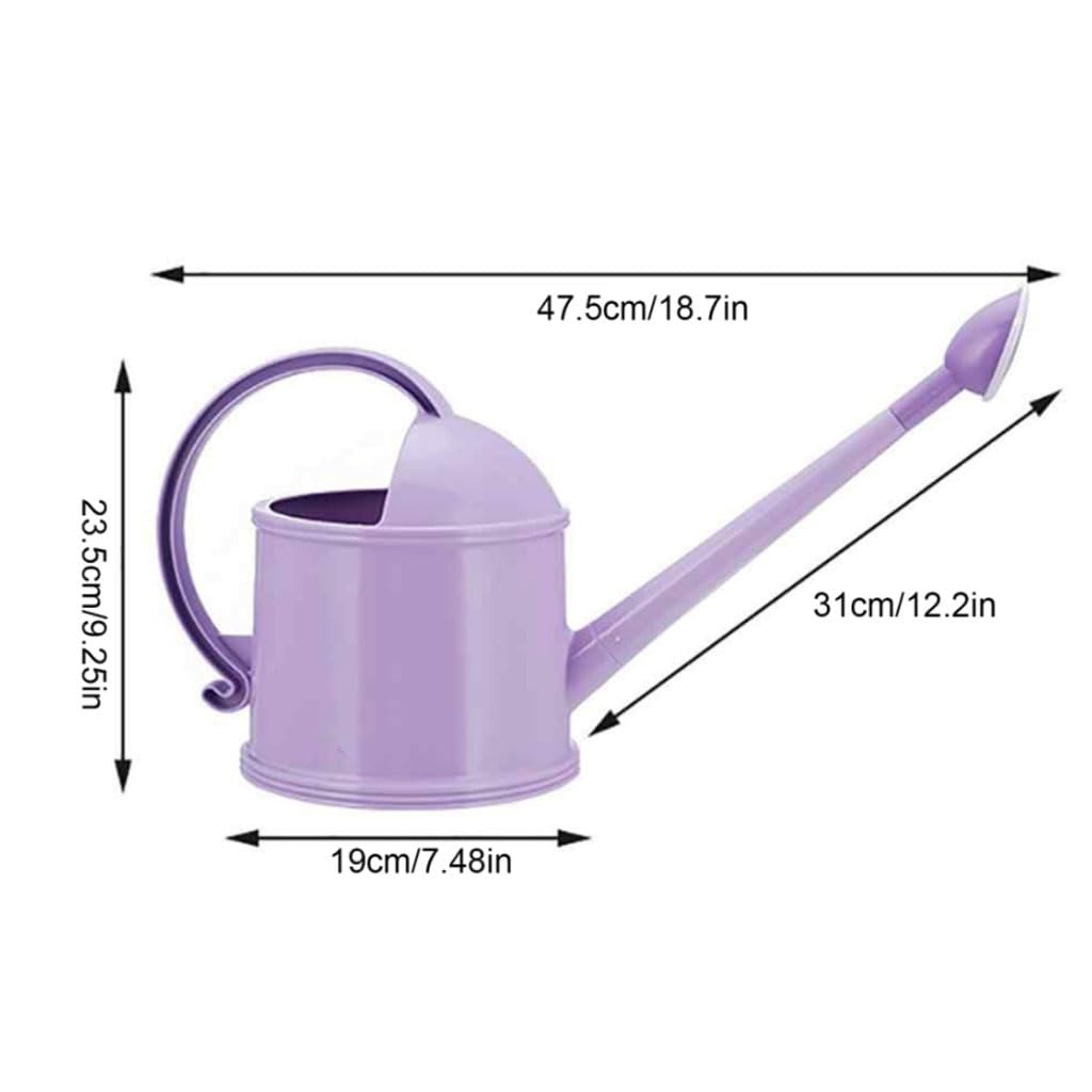 Arrosoirs Arrosoir de Jardin de 3,5 l for Plantes d'intérieur, bonsaï de Fruits, Outil d'irrigation de Fleurs succulentes, capacité de 118 oz(Roze)