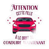 Résistant et étanche : Fabriqué en film PVC 100 µm, ce sticker est imperméable et conçu pour résister aux intempéries, aux UV et aux rayures. Parfait comme autocollant voiture ou stickers voiture, il conserve son éclat et son adhérence durablement, même en extérieur.