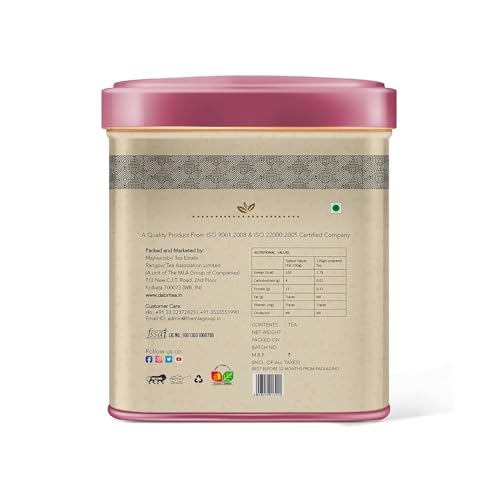 Image of Dabri Rose Green Tea Loose Leaves 80gm|Pack of 2 x 40gm Each Pouch| For Glowing Skin & Hair (Men & Women) | Natural Rose Petals | Antioxidant-Rich | Organic Blend | Relieves Stress & Manage Weight