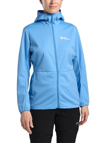 Veste softshell Jack Wolfskin Feldberg Hoody W veste de sport légère pour femme contre le froid