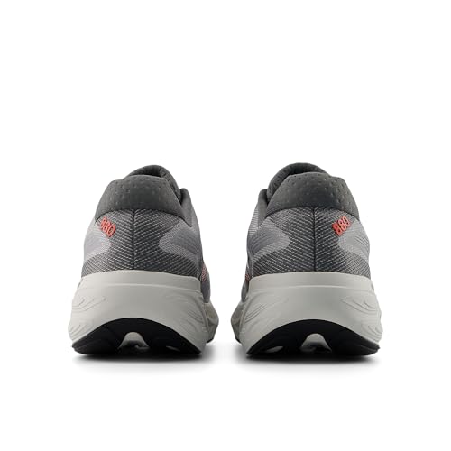 New Balance New Balance Men's Fresh Foam X 880 V15 Running Shoe, Slate Grey/Reflection/Urgent Red, 9.5 M