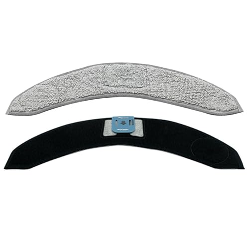 2 PCS Replacement Mop Pads Compatible for Roomba Combo j7 j7+ j9+ Robot Vacuum Cleaner Microfiber Cleaning Refill Pads Washable Mopping Pad Soft Mop Cloth