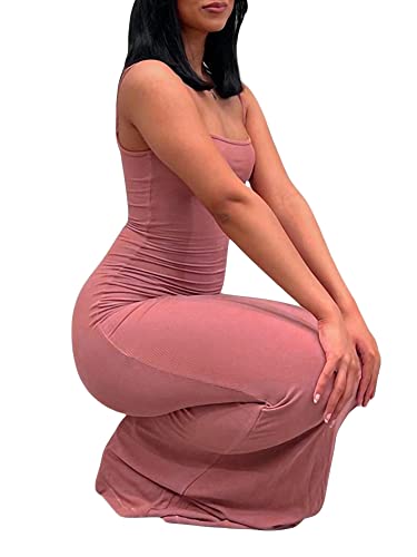 Robe caraco moulante basique stretch et légère pour femme