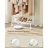 SONGMICS Clothes Rack, Single Clothing Rack, Garment Rack with ...