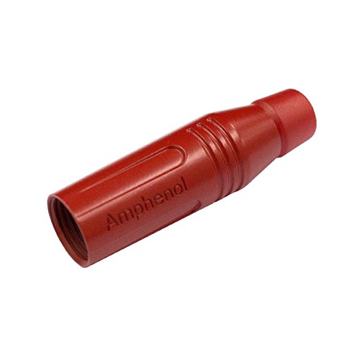 Connettore RCA maschio rosso Amphenol ACPR-RED