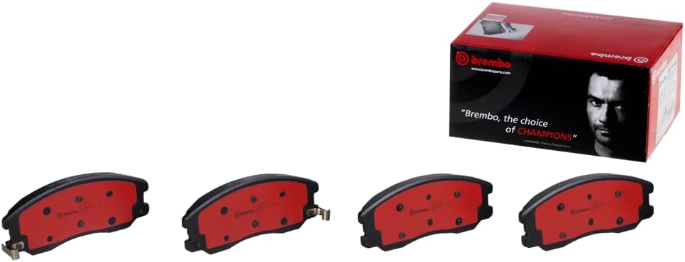 Brembo P10003N Premium Ceramic Front Disc Brake Pad Set CHEVROLET/DAEWOO/HOLDEN/OPEL/PONTIAC/VAUXHALL OE# 4817764