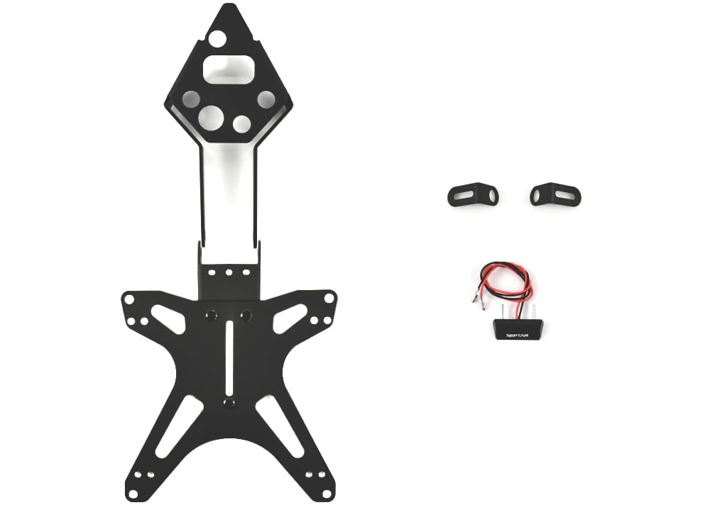 PORTATARGA SPORTIVO REGOLABILE compatibile con TRIUMPH STREET TRIPLE 765 | SEPTAR