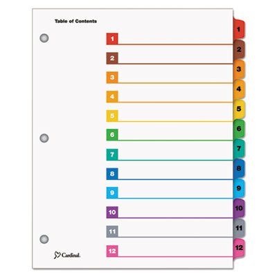 Système d'index traditionnel Crd61218 pour retrouver vos documents perdus instantanément