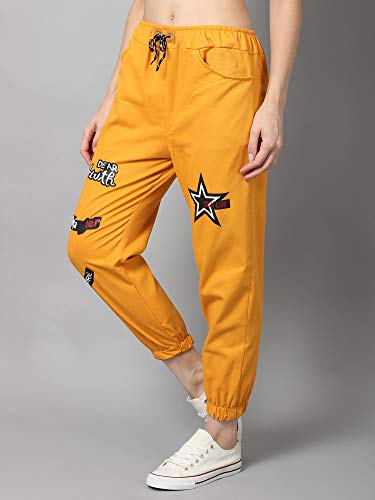 Image of dockstreetWomen Lowers Bz17yellow Star Jogger Syellow Star Jogger S