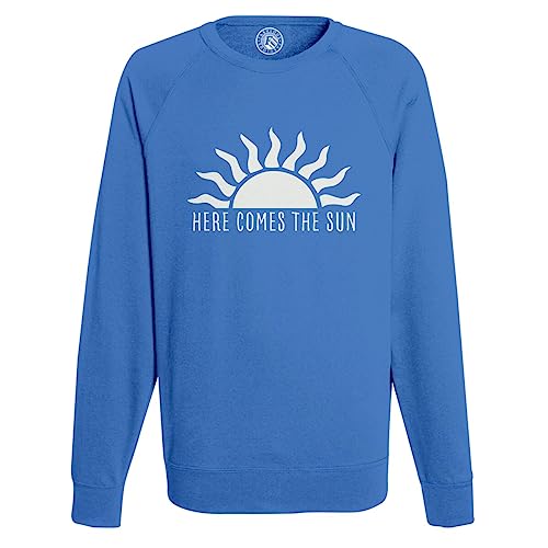 Sweat Shirt Homme Here Comes The Sun en coton pour l'été et les aurores fraîches