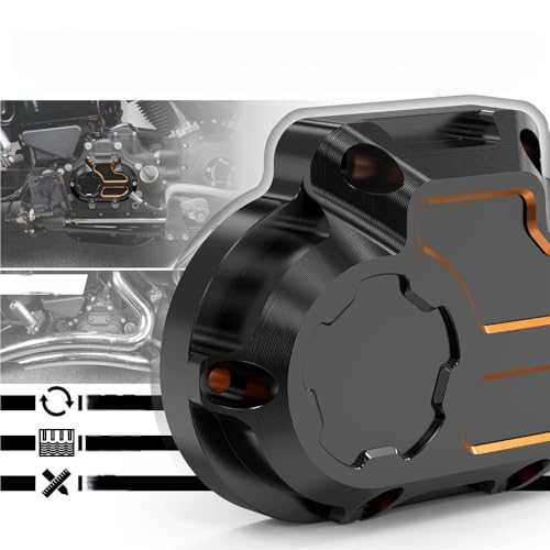 Couvercle de carter moteur Dyna pour stopper les rayures de bottes sur transmission FXDC - 3