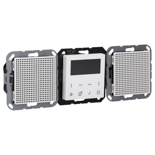 Radio intelligente DAB+ JUNG DABA2BTWW kit Bluetooth récepteur stéréo mural