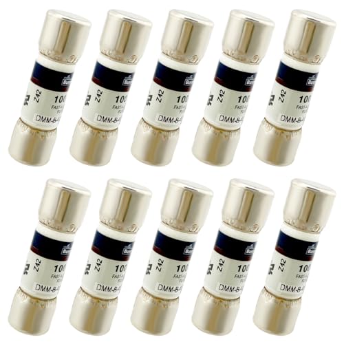 Image of DMM-44 /100 Multi-Meter Fuse Fast Acting Digital Multimeter Replacement Fuse (Pack of 10 Pieces)