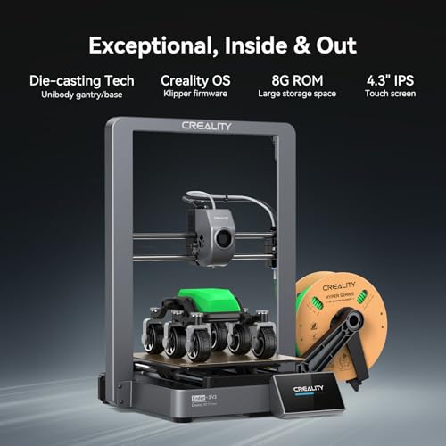 Creality Ender 3 V3 3D Drucker, 600 mm/s schnelle Geschwindigkeit mit Ganzmetallkonstruktion, Neuer CoreXZ mit Dual-Gear-Direktextruder, Auto-Nivellierung DIY 3D Printer 220×220×250mm – Bild 6