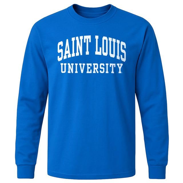 Barnesmith Cotton Long Sleeve T-Shirt with Classic Logo, Adult Unisex