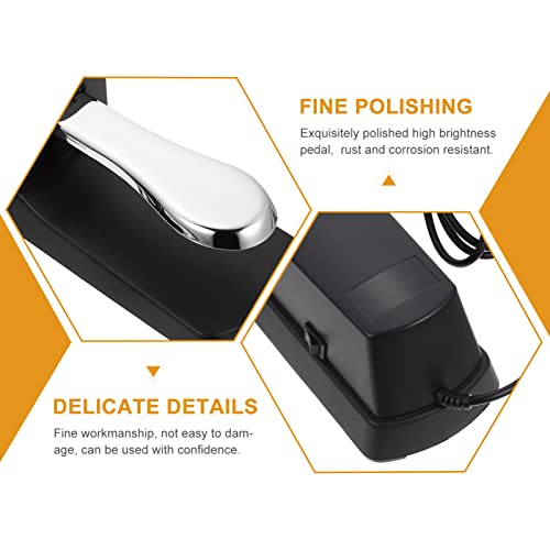 Pedal De Piano Teclado Numérico Útil Pedal Abafador Para Piano Pedal De Sustain De Piano Teclado Ped