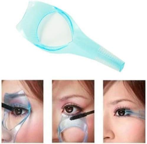 3 in 1 Cosmetic Mascara Eyelash guide Comb Applicator Tool by Gleader