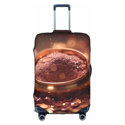 Faux Glitter Suitcase Covers, Luggage Protectors Fits Four Sizes Suitcase For Travel