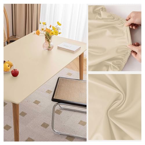 Nappe rectangulaire imperméable anti-tache et vent pour table extérieure - 2