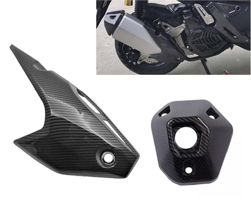 Protector térmico de escape para ADV 150 con acabado duradero de alta resistencia 2