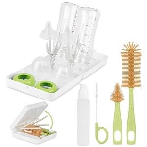 Depotner 6-in-1 Baby Flaschenbürsten Reinigungsset