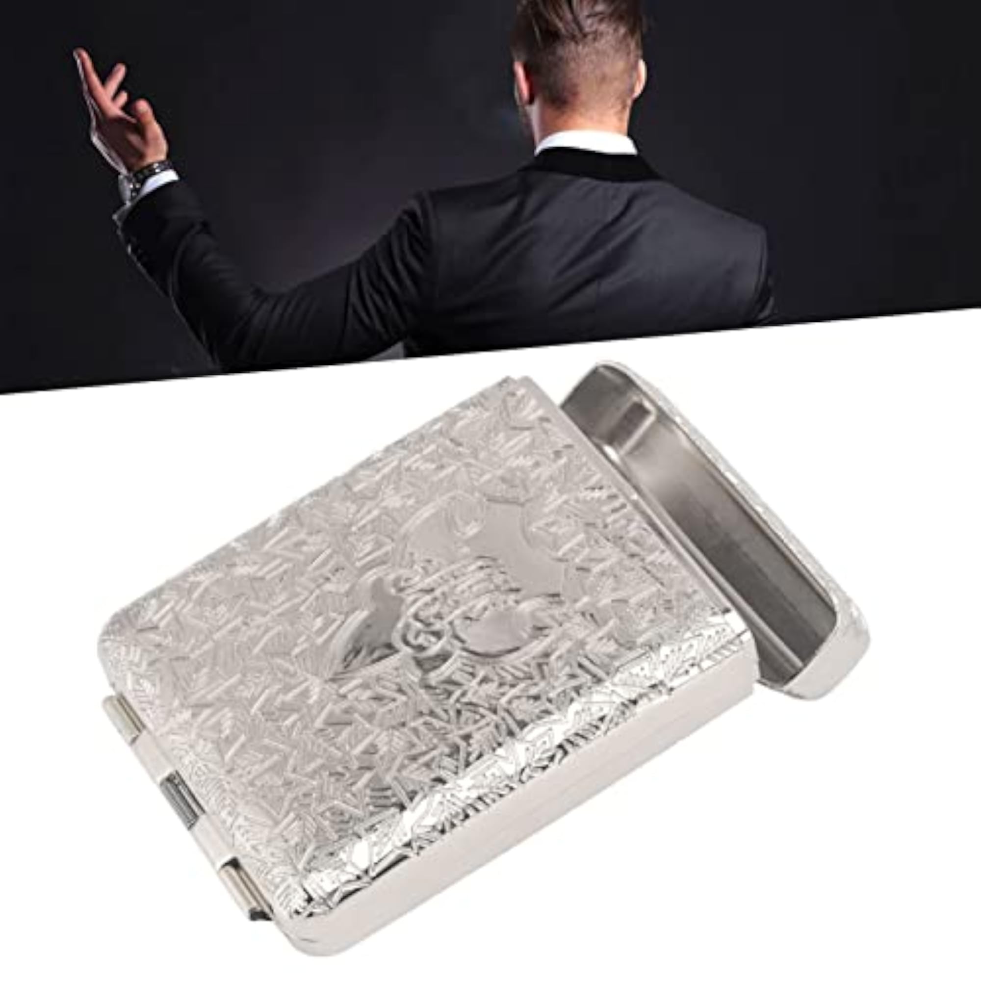 Coarse Anti Deformation Retro Cigarette Case