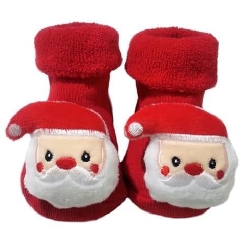 BOBORA Non-Slip Christmas Baby Socks Cover