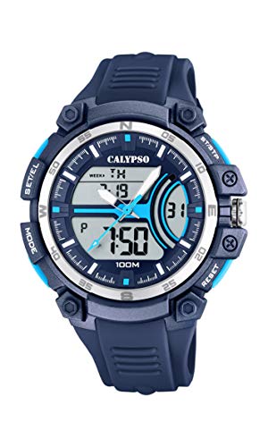 Orologio Analogico-Digitale Quarzo Uomo con Cinturino plastica