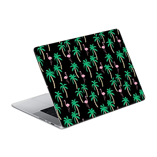 Skin MacBook Pro 16 A2485 Andrea Lauren Flamant Noir