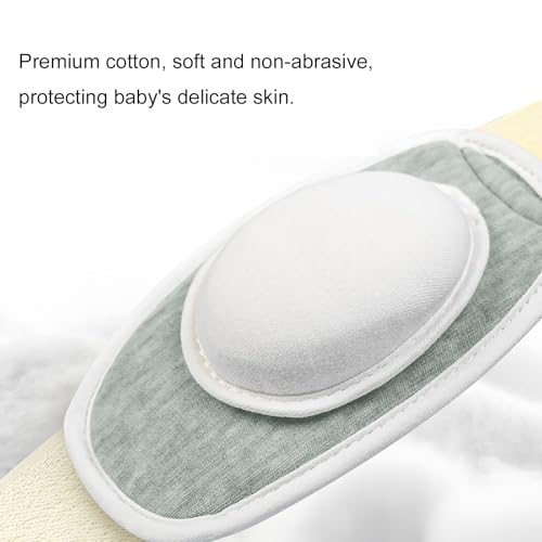 Faja para Hernia Umbilical Bebé con Almohadillas y Banda Ajustable miniatura 4